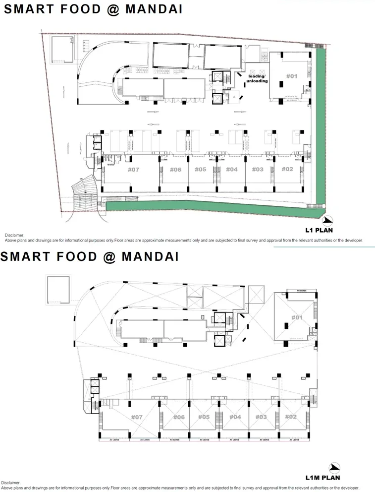 Level 1 — Premium Harvest floor plan at Smart Food @ Mandai